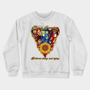 Always Somewhere Between Living and Dying Crewneck Sweatshirt